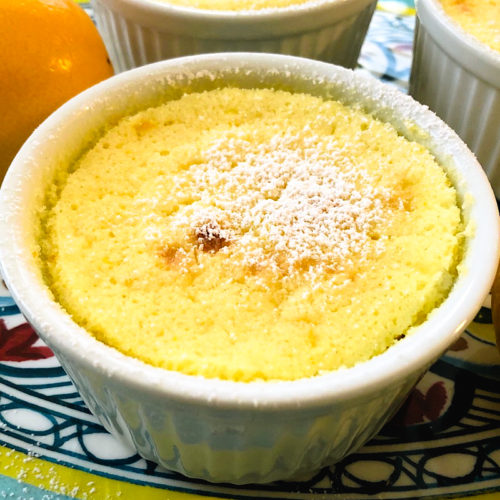 Chocolate Pudding Cake with Orange and Nutmeg - Joy the Baker